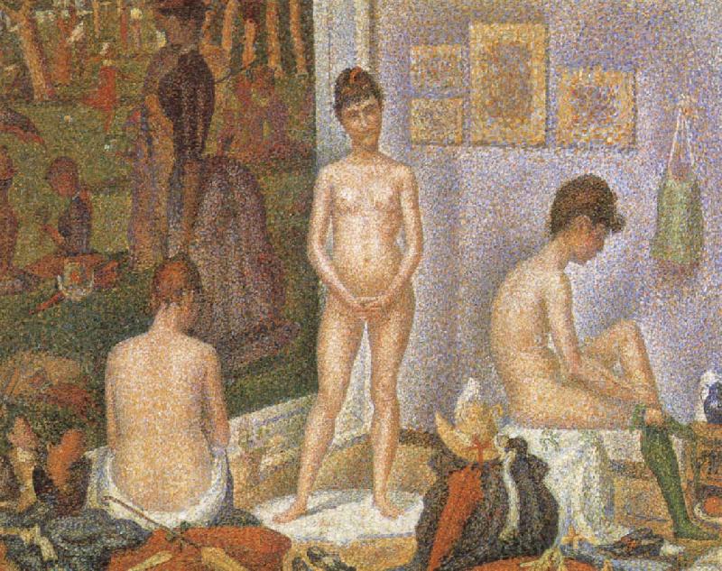 Georges Seurat The Models Norge oil painting art